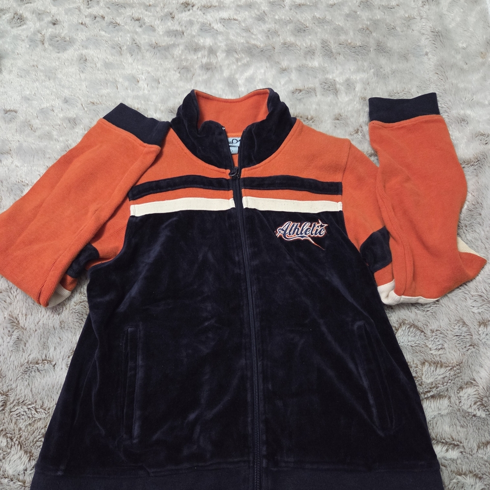 YRU Athletic Orange and Black Hoodie